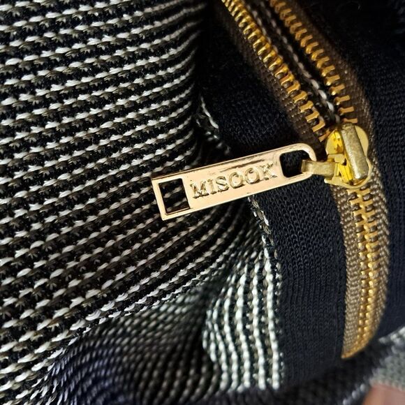 Misook Women's Open Knit Cardigan Duster Elbow Sleeves Black Gray Size 2X - Picture 11 of 11